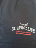 شلوارک پسرانه نخی سرمهای برند پپرتز با طرح Surfing Life و کمر کشی