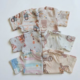 ست تیشرت و شلوارک راحتی بچگانه با طرحهای عروسکی و فانتزی مناسب کودکان ۱ تا ۵ سال